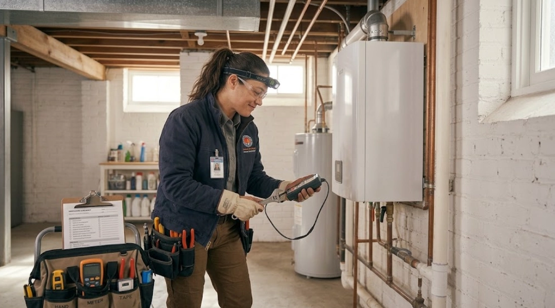 Modern residential boiler repair and replacement service in Mount Hope Bronx